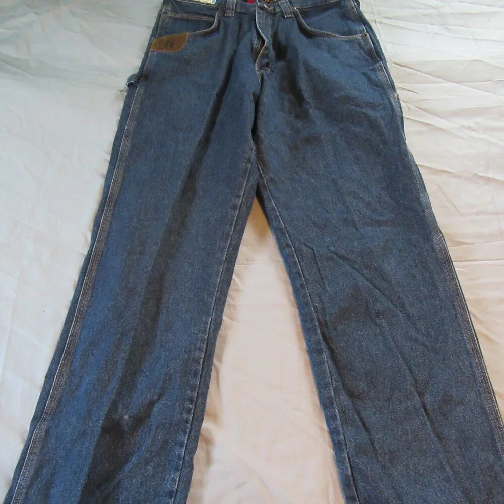 Riggs by Wrangler Mens Dura Shield Denim Work Jeans Sz 34x36 Lot of 2 - Picture 2 of 9